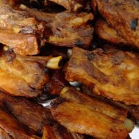 Sült oldalas tál 4 személyes