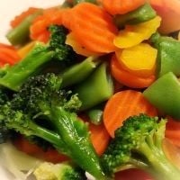 Párolt zöldség 2 személyes